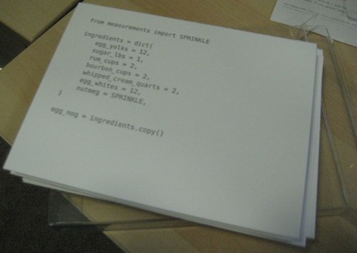 "Code Cards"